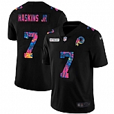 Nike Redskins 7 Dwayne Haskins Jr Black Vapor Untouchable Fashion Limited Jersey yhua,baseball caps,new era cap wholesale,wholesale hats